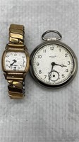 Vintage Wrist and Pocket Watches (both no