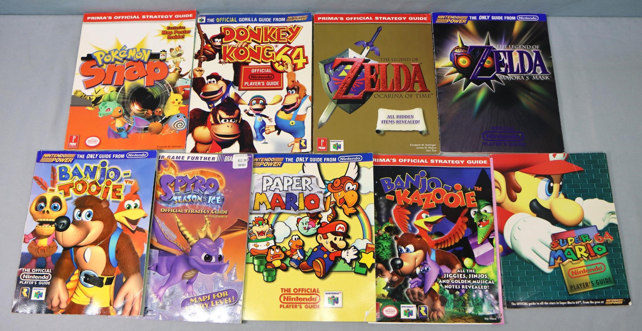 (9) Nintendo Game Strategy Guides