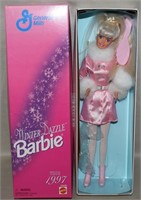 Mattel Barbie Doll Sealed Box General Mills Winter