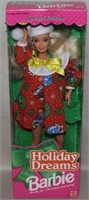 Mattel Barbie Doll Sealed Box Holiday Dreams