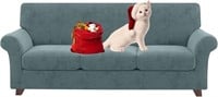 ULN-Stretchy Navy Sofa Slipcover