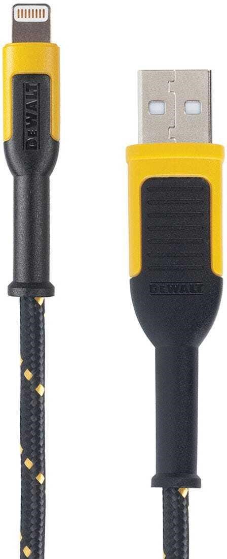 DEWALT 10 Ft. Reinforced Braided Cable for Lightni