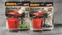 2006 hot wheels sizzlers mad scatter set qty 2