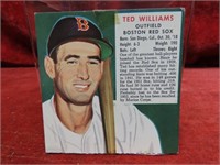 1952 Ted Williams Red Man tobacco card.