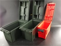 New ammunition cannisters, empty