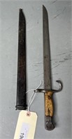 Japanese Bayonet and Steel Scabbard