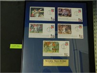 Mark McGwire Framed Postmarked Event Covers 543/5