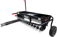 Brinly 40 Aerator & Spreader  Black