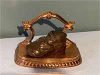 Bronze Shoe & Display