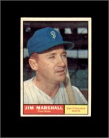 1961 Topps #188 Jim Marshall EX to EX-MT+