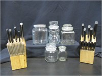 JARS & KNIFE BLOCK