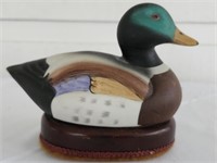 Porcelain Wood Duck Decor