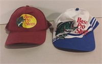 Two Bass Pro Shops Hats