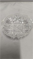 Small Cut Crystal Dish