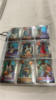 Assorted basketball cards 12 sheets