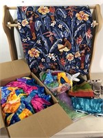 Lot of Hawaiian Tropical Fabric & Scraps