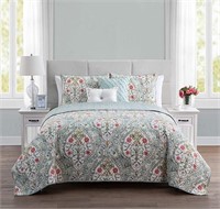 Queen Evangeline 3-Piece Quilt Set