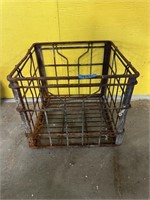 Metal Milk Crate