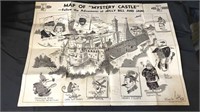 Vintage Cream of Wheat "Map of Mystery Castle"