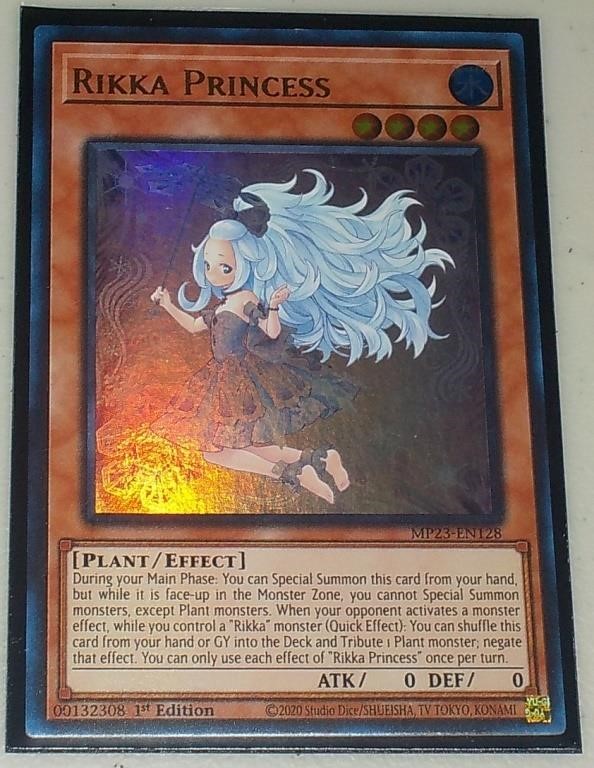 Yu-Gi-Oh Rikka Princess Foil card MP23-EN128 1st