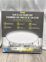 Koda Slim 15” Led Ceiling Light