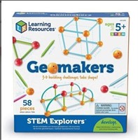 Early Learning Toy GEOMAKERS Age 5+ 58pc,