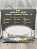 Koda Slim 15” Led Ceiling Light