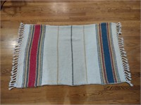 Hand Knotted Wool Throw/Blanket