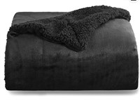 New Lofus Sherpa Fleece Weighted Blanket Adults