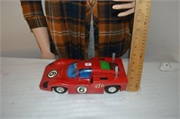 STP Battery Operated Japan Tin Toy Car
