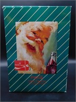 COCA-COLA SANTA FIGURINE 1988 SHHHH CHRISTMAS