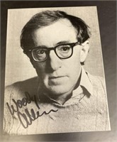 WOODY ALLEN / AUTOGRAPHED PHOTO / POST CARD