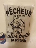 Coussin  de pêcheur.