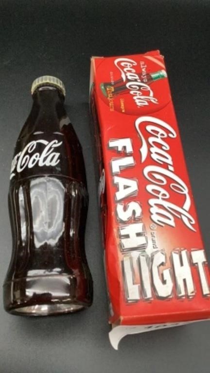 Coca-Cola collectors, flashlight