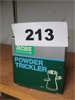 RCBS POWDER TRICKLER W/ BOX