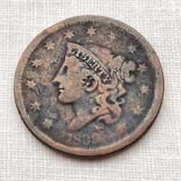 1839 Liberty Head Large Cent