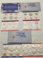 1997-98-98 Unc Mint Sets
