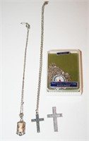 Antique Ladies Cameo Necklace Crosses & Necklaces