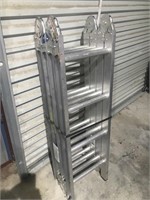Folding ladder aluminum