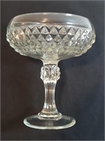 Indiana Diamond Point Chalice Or Open Pedestal
