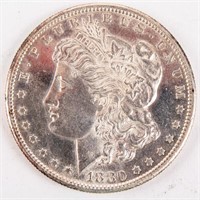 Coin 1880-S  Morgan Silver Dollar PL Unc.