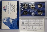 2007 Clad Proof Quarters