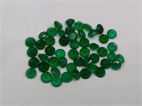Natural Green Onyx (5mm) (x50)