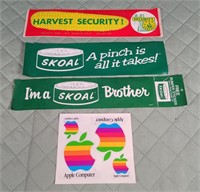 Vintage Bumper Stickers - Harvest Security,