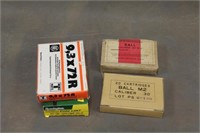 ASSORTED RIFLE AMMUNITION INCLUDING .30, 30-06, &