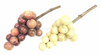 (2) Bunches/ Alabaster Grapes, Decor