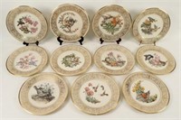 11 Lenox Boehm Porcelain 10 3/4" Bird Plates