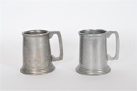 Vintage Duratale by Leonard Pewter Mugs