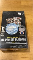 —- sealed 1991 series 1 NFL pro set Platinum