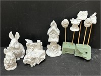 Variety of Paintable Figurines